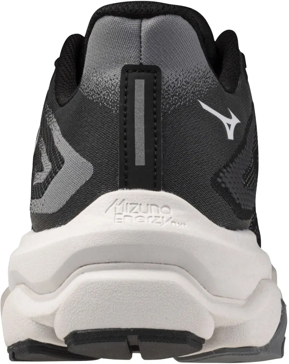 Mizuno Wave Horizon 8 Heren Hardloopschoenen 42.5 - Zwart/donkergrijs/wit