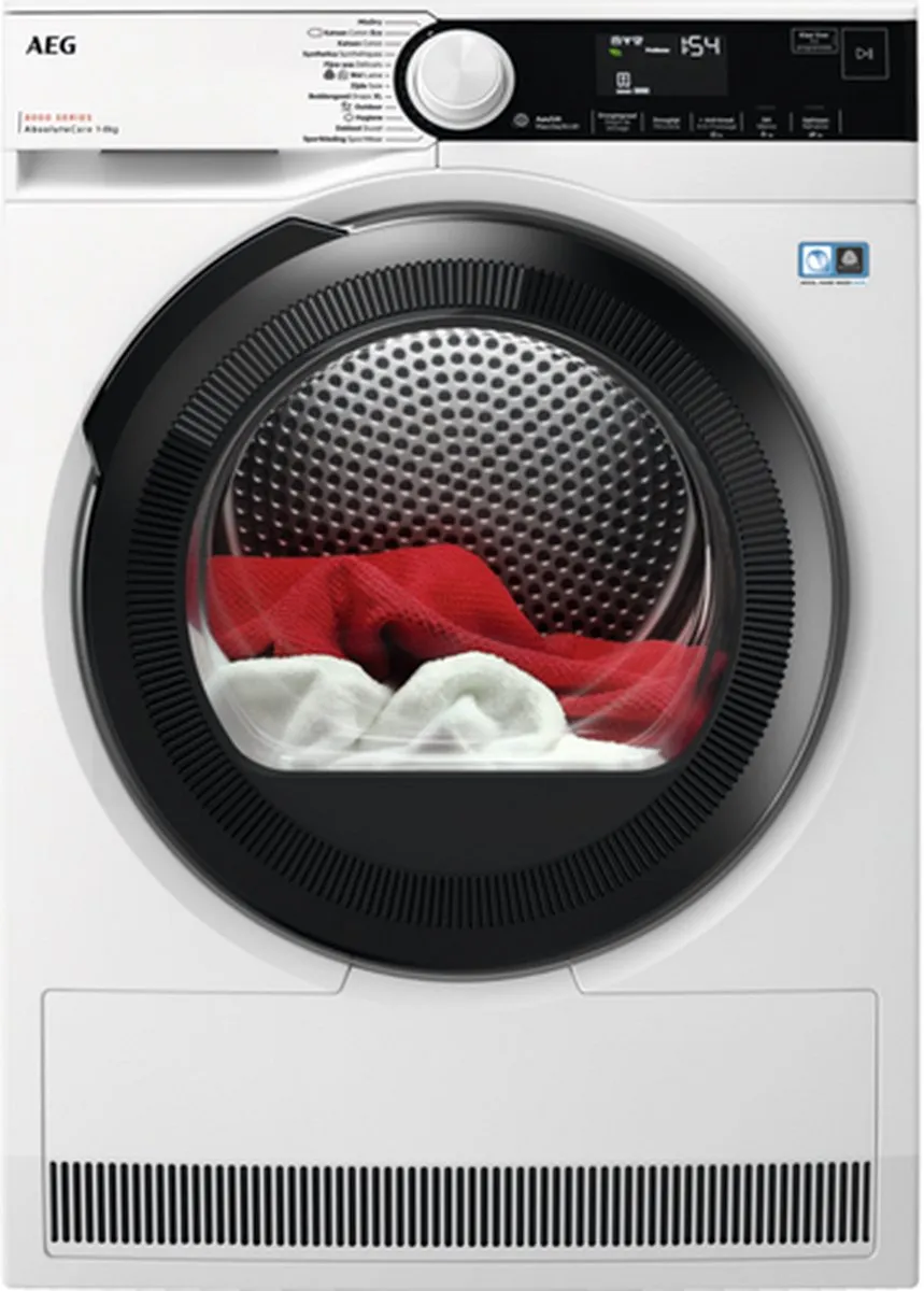 AEG TR88A54B EcoLine 8000 Warmtepompdroger 8 kg