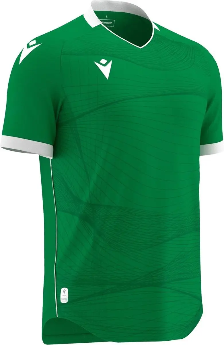 Macron Wyvern Eco Shirt Heren - XL - Groen/Wit