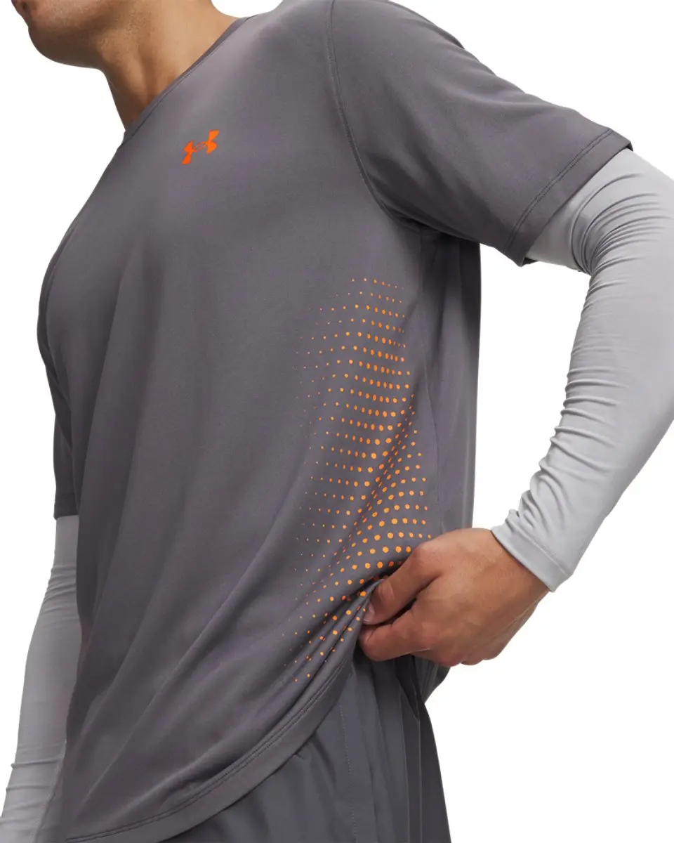 Under Armour UA Tech Play Heren Sportshirt XXL - Castlerock - afbeelding 3 van 6