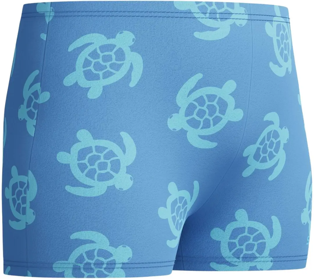 Speedo Print Aquashort Zwemboxer Jongens 116 - Lichtblauw
