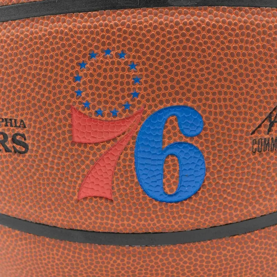 Wilson Team Alliance Philadelphia 76ers Basketbal Maat 7 - Blauw