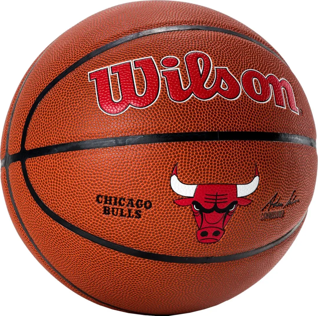 Wilson NBA Team Alliance Basketbal Maat 7 - Rood