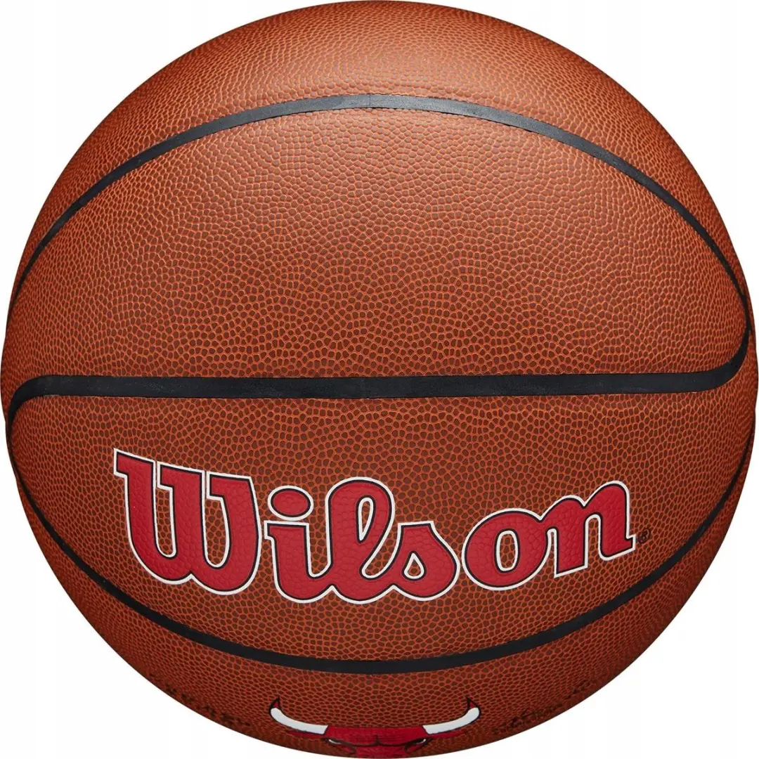 Wilson NBA Team Alliance Basketbal Maat 7 - Rood