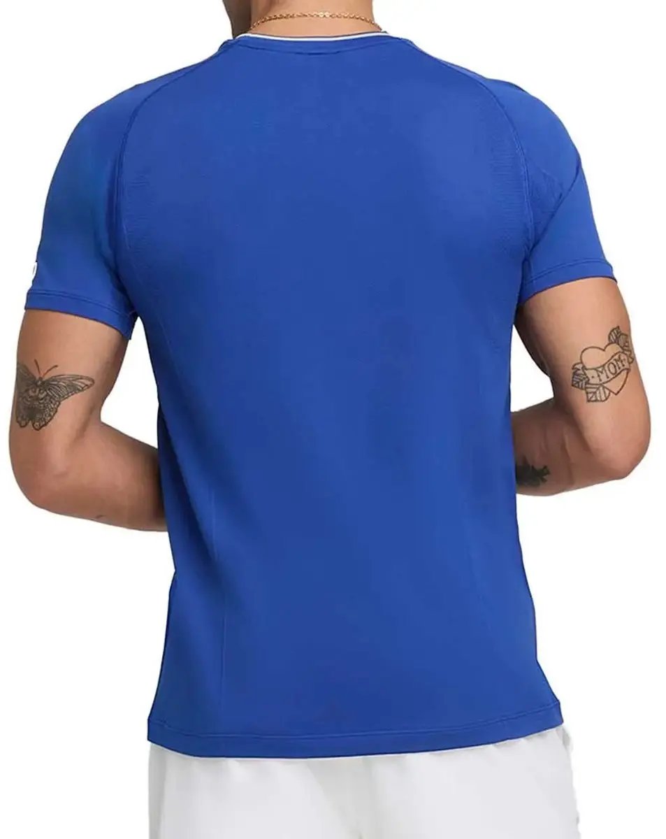 Wilson Team Seamless Crew T-shirt 2XL - Royal Blue