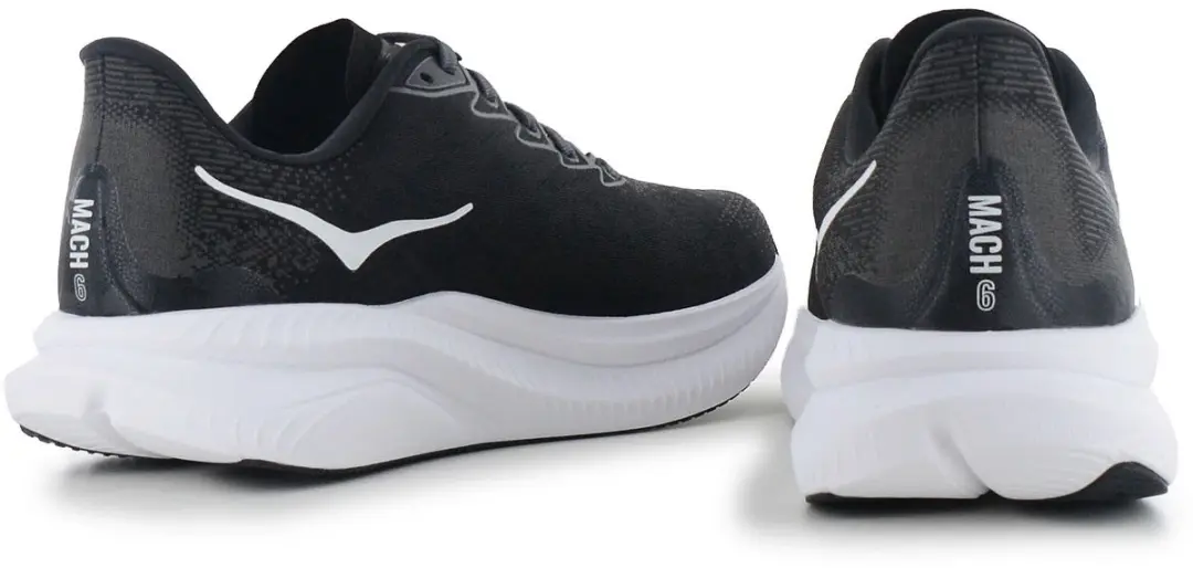 Hoka One One MACH 6 Heren Hardloopschoenen - Zwart - EU 41 1/3