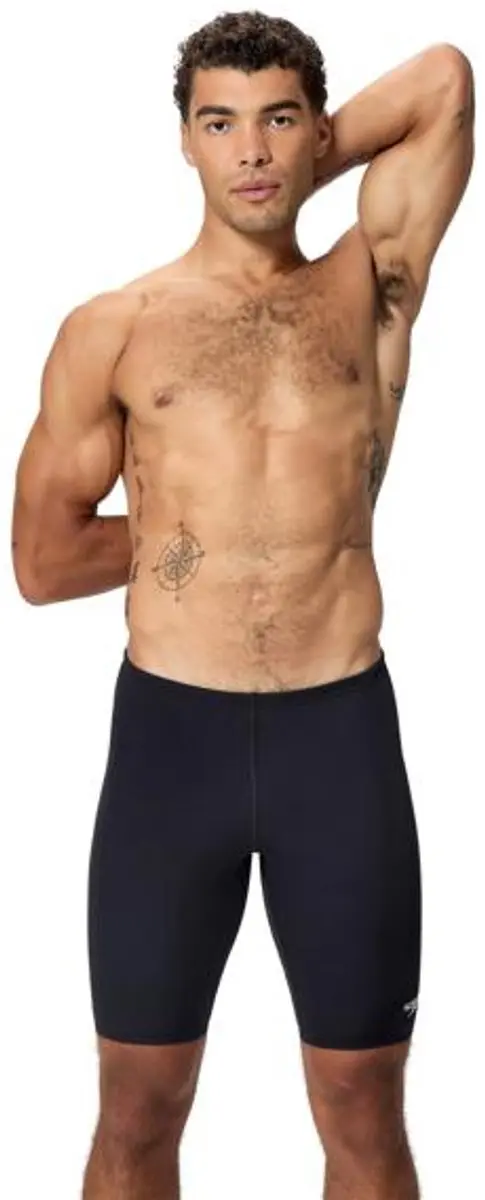 Speedo Endurance+ Logo Jammer Heren M - Zwart/Wit