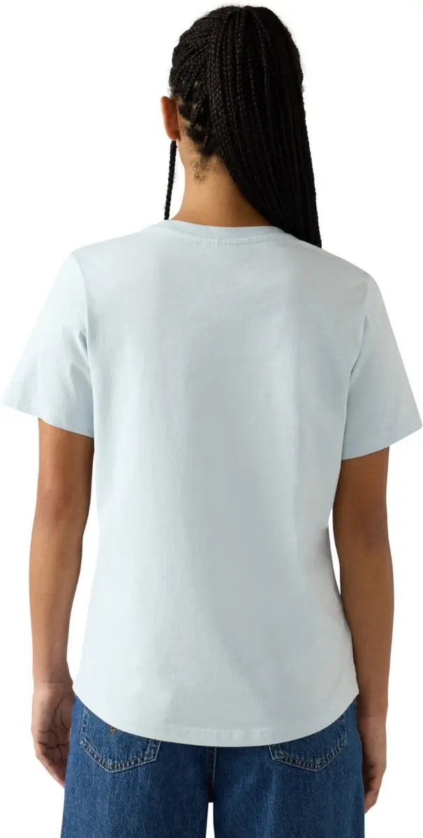 Champion T-shirt Dames Short Sleeve BS224 - Maat M - Blauw