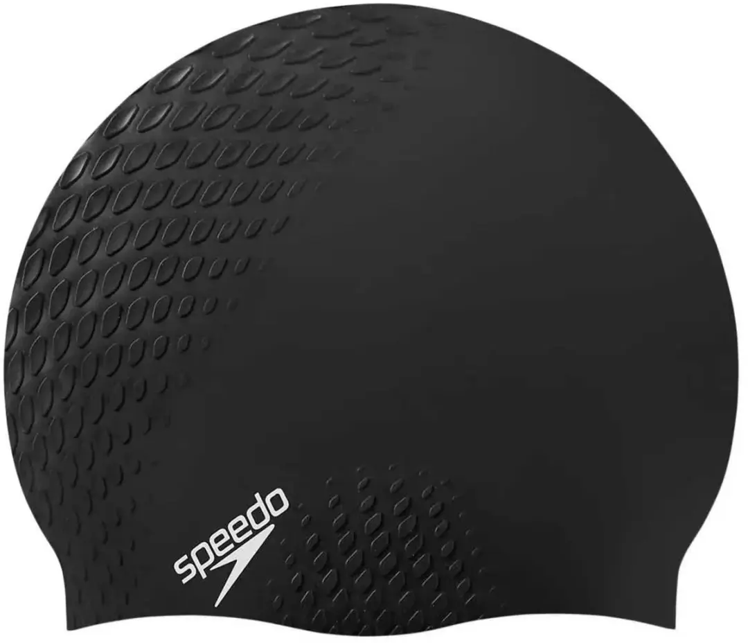 Speedo Bubble Active Zwembadmuts - Zwart - afbeelding 2 van 6