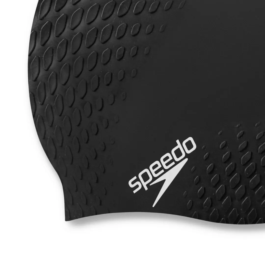 Speedo Bubble Active Zwembadmuts - Zwart - afbeelding 4 van 6