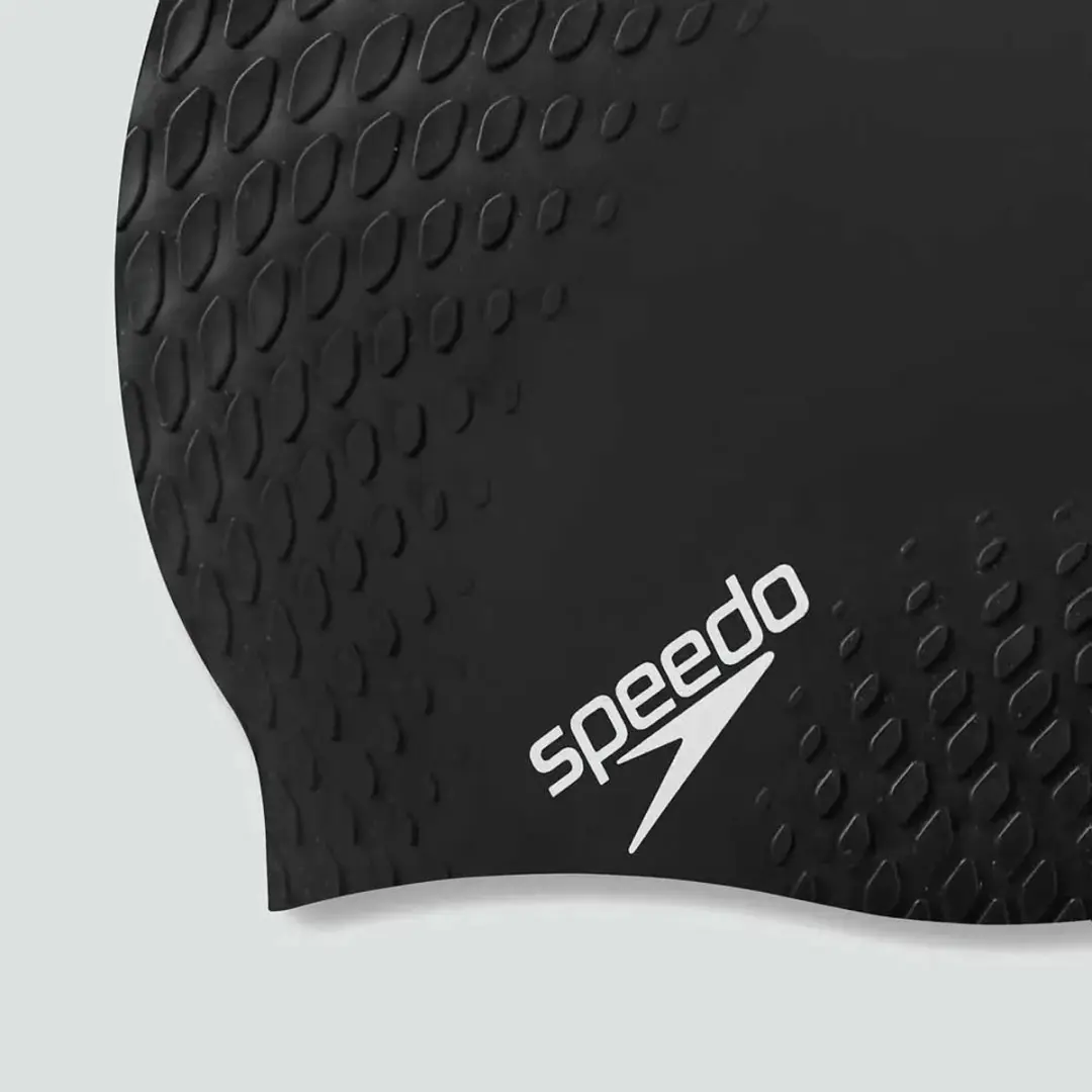 Speedo Bubble Active Zwembadmuts - Zwart - afbeelding 6 van 6
