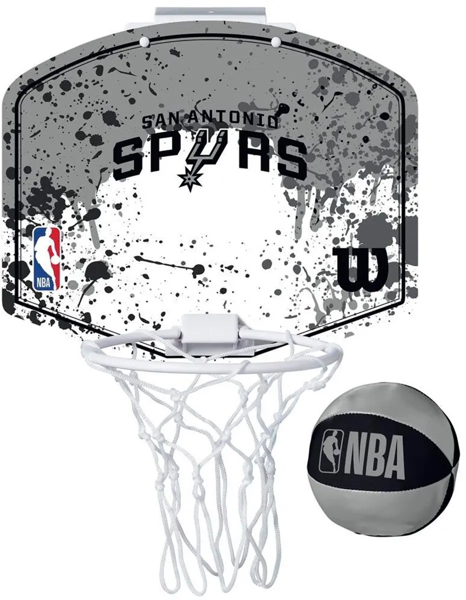 Wilson NBA Team Mini Hoop San Antonio Spurs