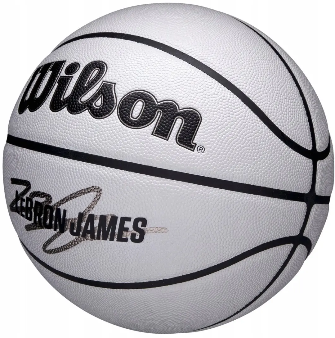 Wilson NBA Icon UV Basketbal Maat 7 - Grijs