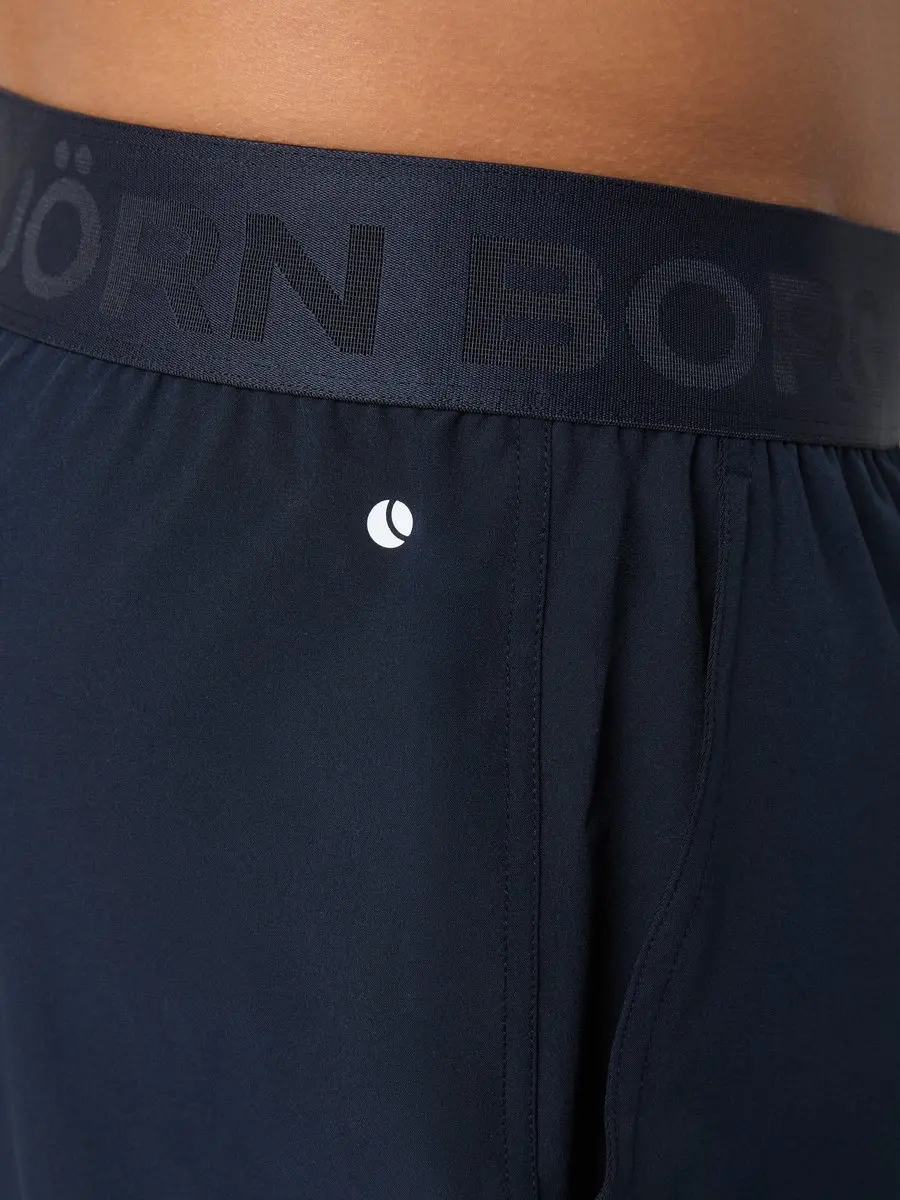 Björn Borg Korte Sportbroek Heren 6" - Donkerblauw - Maat S