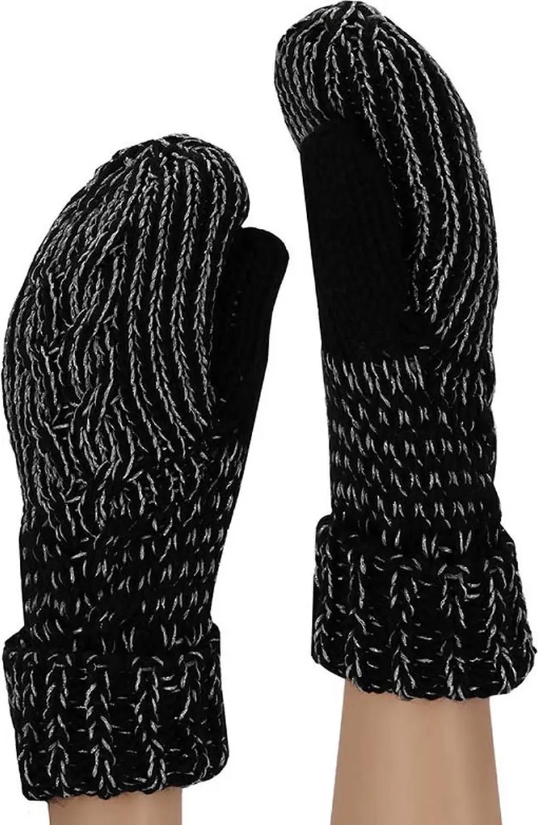 Sarlini Ski Handschoenen Dames - Zwart - One Size