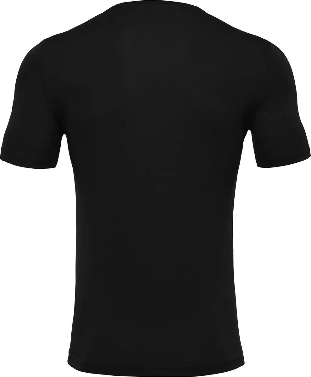 Macron Rigel Hero Korte Mouw Shirt - 128 - Zwart