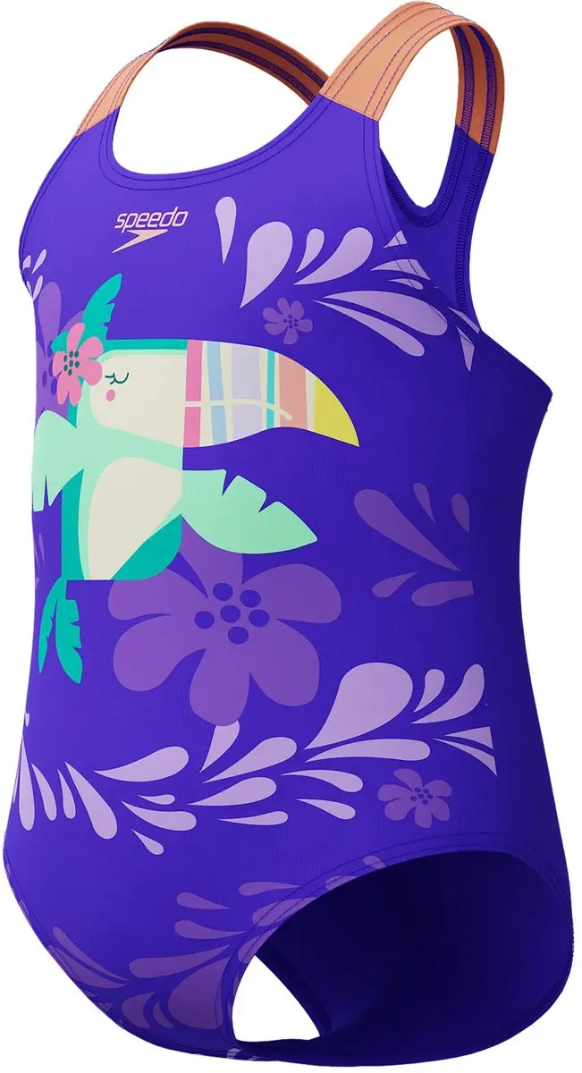 Speedo Digital Printed Badpak Meisjes 104