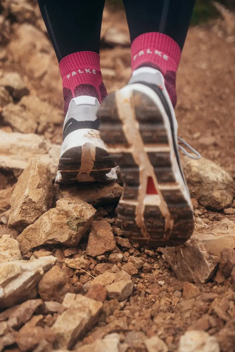 Falke RU Trail Hardloopsokken Dames - Wit - Maat 35-36