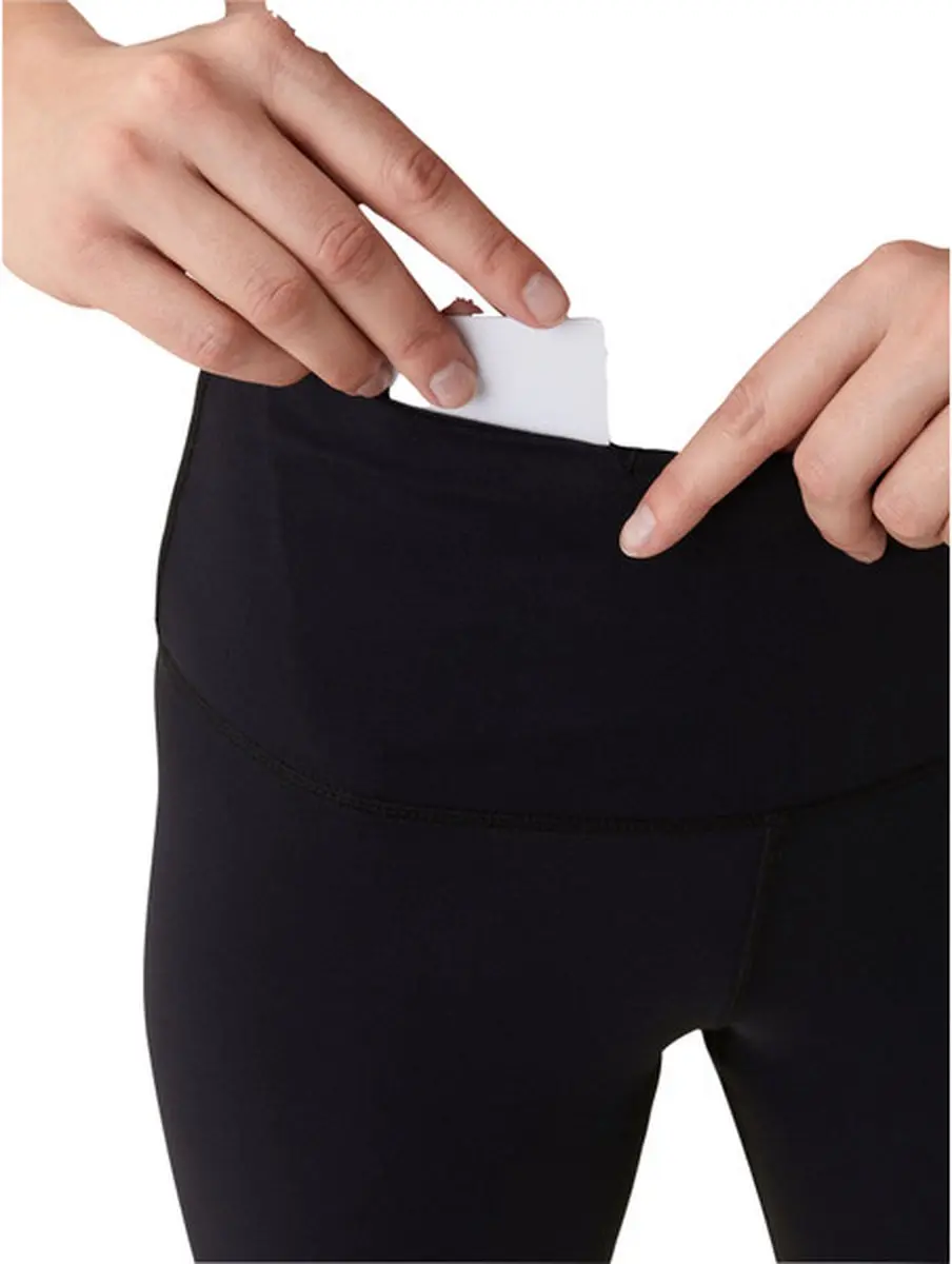 Björn Borg Borg High Waist Tight Dames Sportbroek XS - Zwart - afbeelding 6 van 6