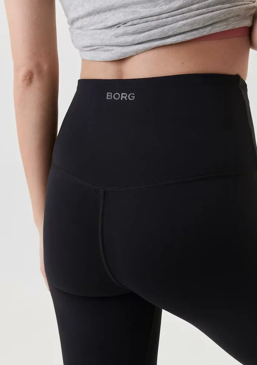 Björn Borg Borg High Waist Tight Dames Sportbroek XS - Zwart