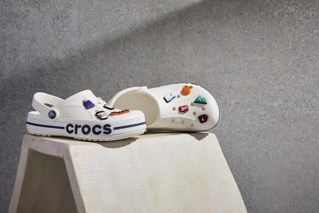 Crocs Bayaband Klompen - Zwart/Wit EU 37,5