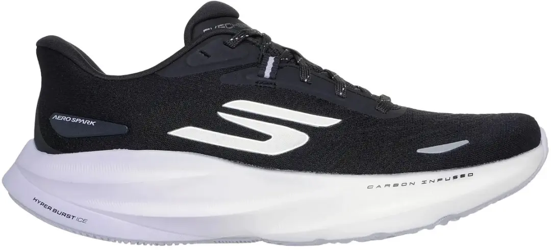 Skechers SKX Aero Spark Dames Sportschoenen - Zwart/Paars