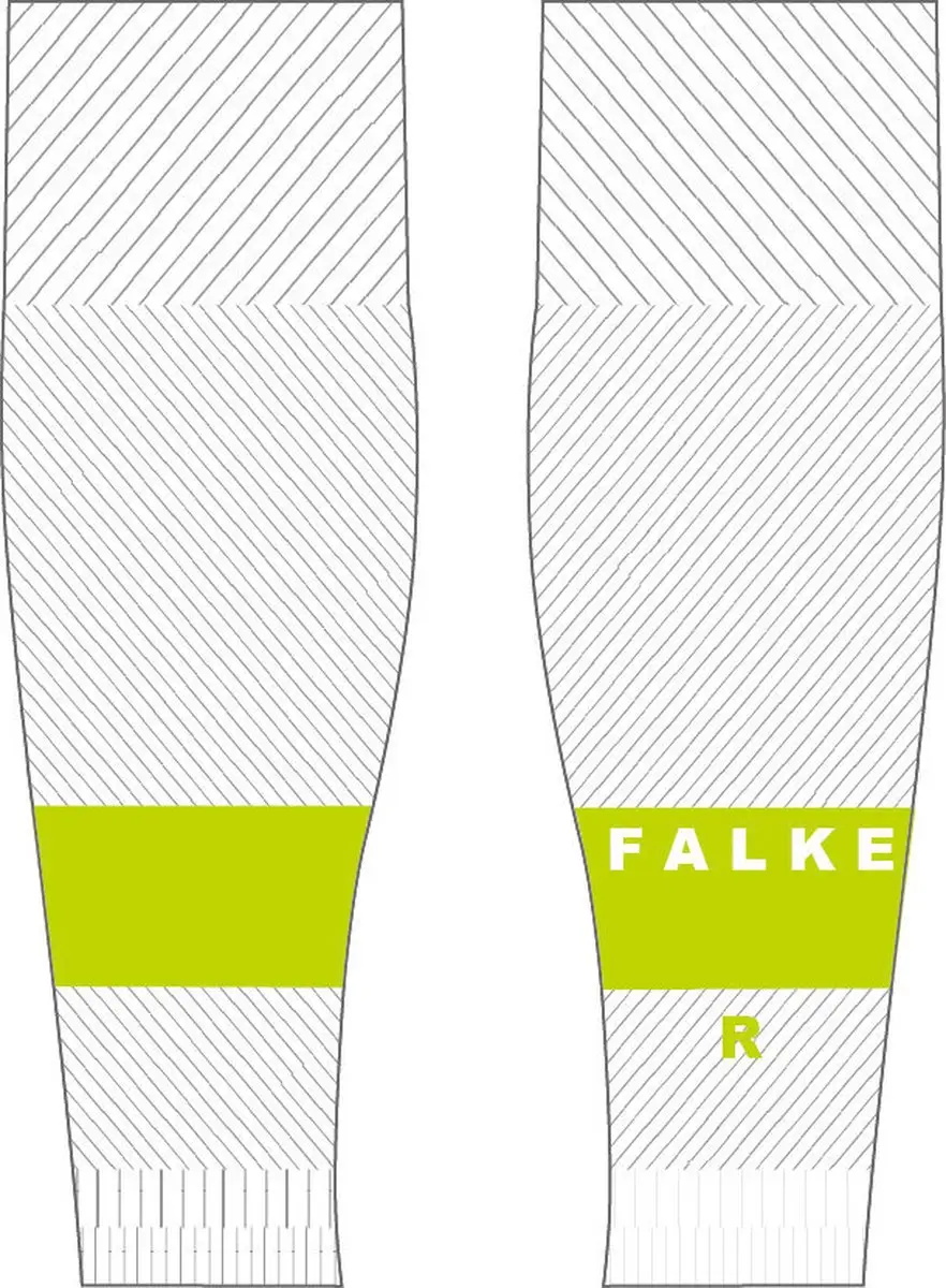 Falke RU Compression Kuitbandage Wit - CALF 4 - afbeelding 6 van 6