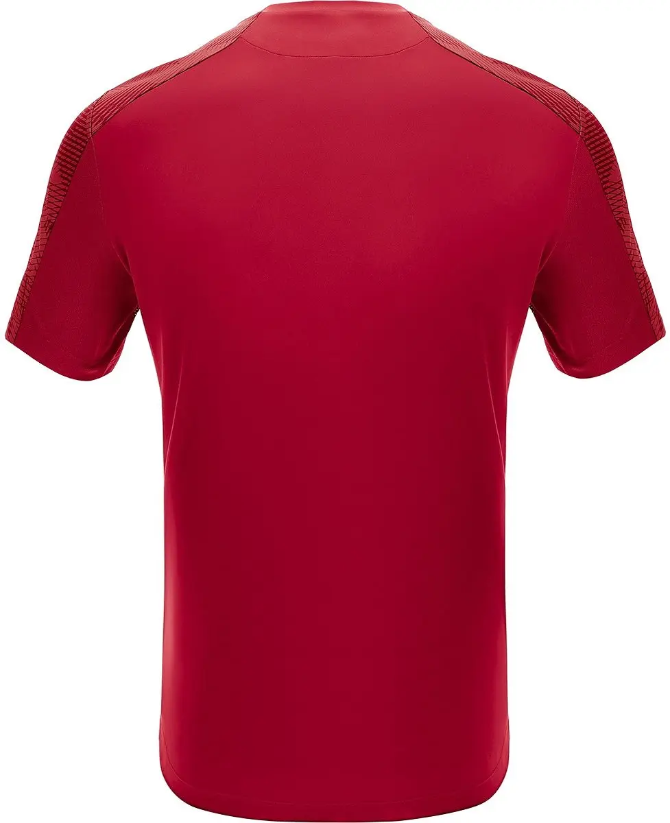 Macron Gede Shirt Korte Mouw Heren - Rood 4XL