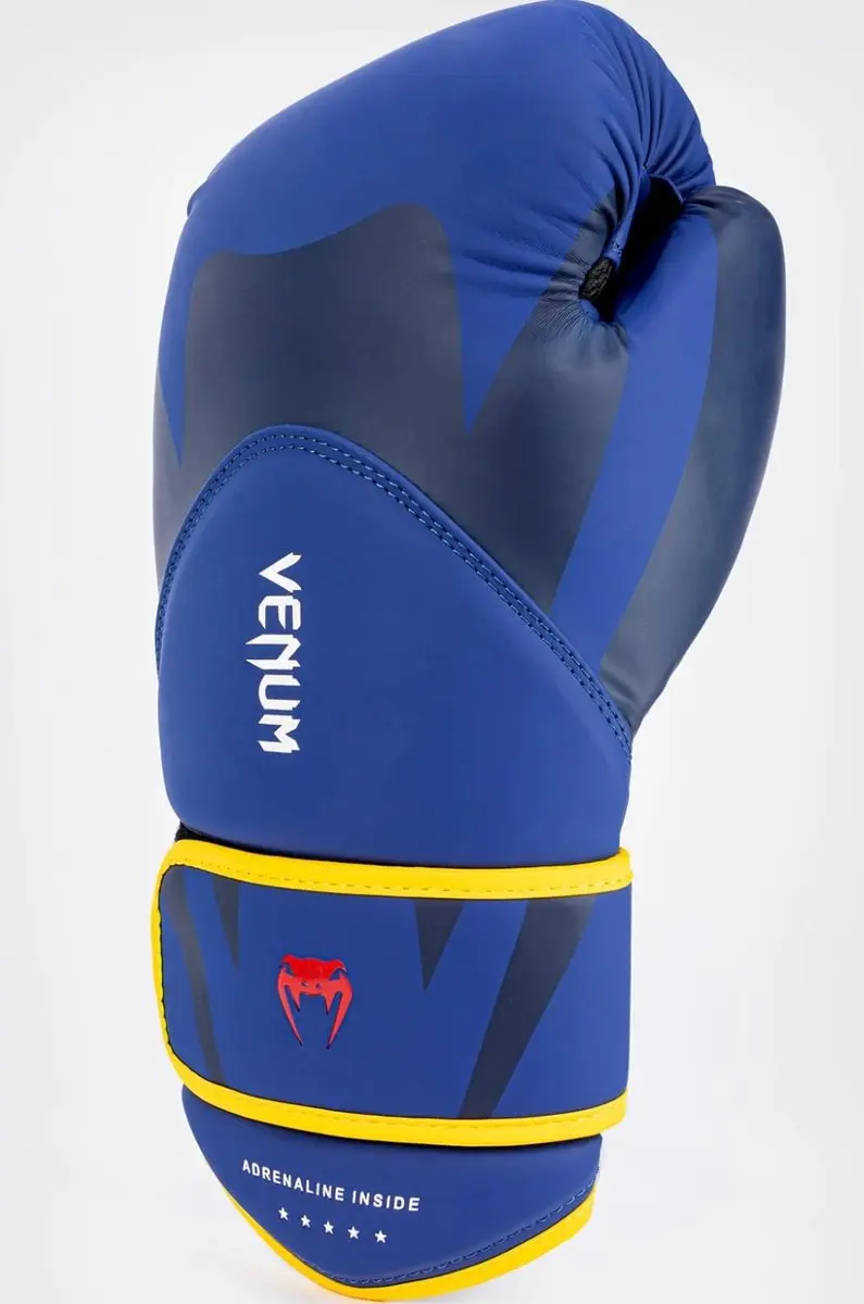 Venum Challenger 4.0 Bokshandschoenen 16oz - Blauw/Geel