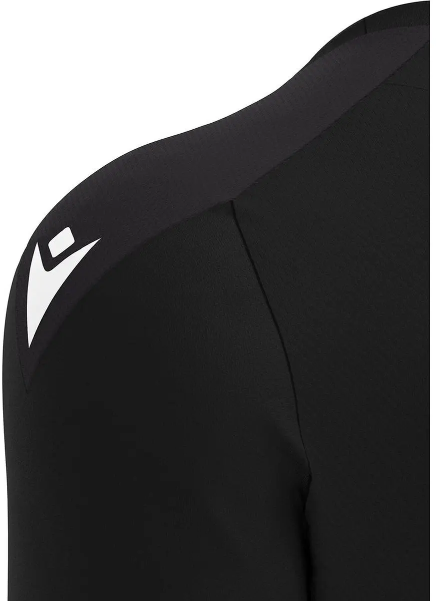 Macron Thunder Wisp Heren Shirt Korte Mouw - L - Zwart