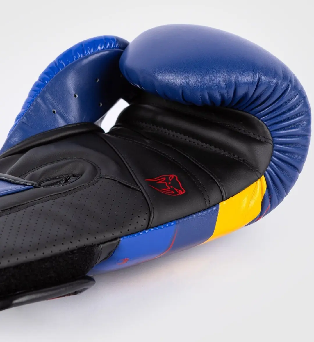 Venum Elite Evo Bokshandschoenen 12 oz - Blauw/Geel