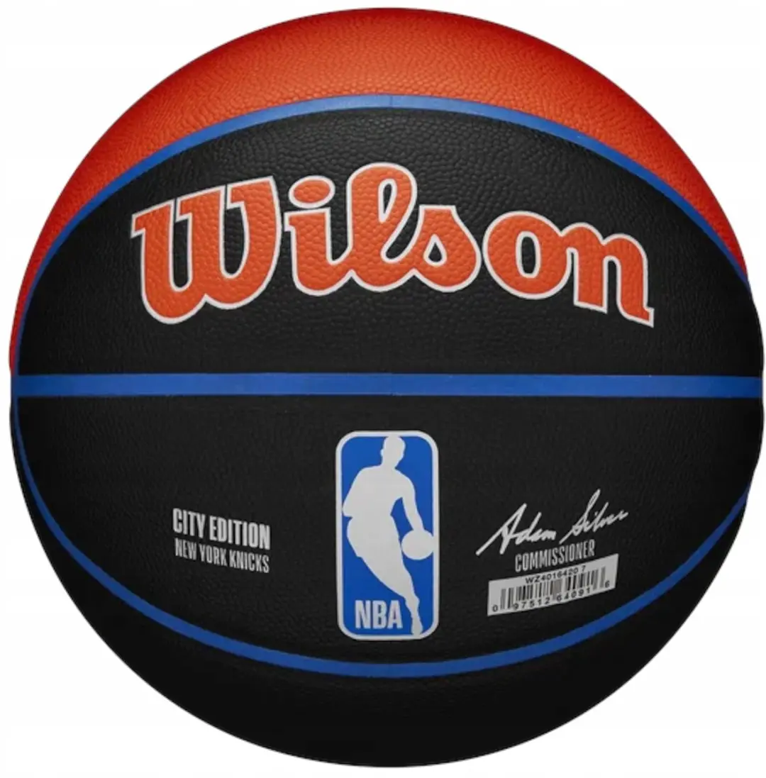 Wilson NBA Team City Collector Basketbal Maat 5 - Zwart