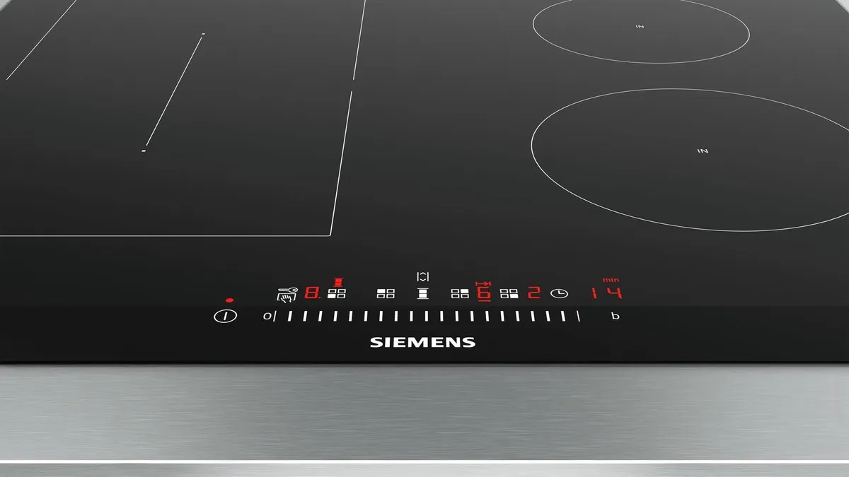 Siemens iQ500 ED675FSB5E Inductiekookplaat 4 Zones - Zwart