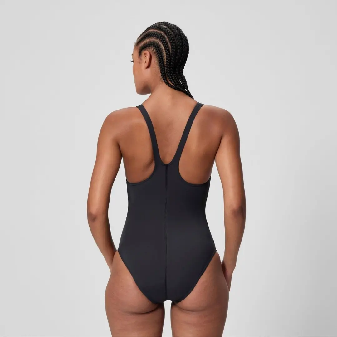 Speedo Hyperboom Butterfly Back Dames Sportbadpak 42 - Zwart/Roze