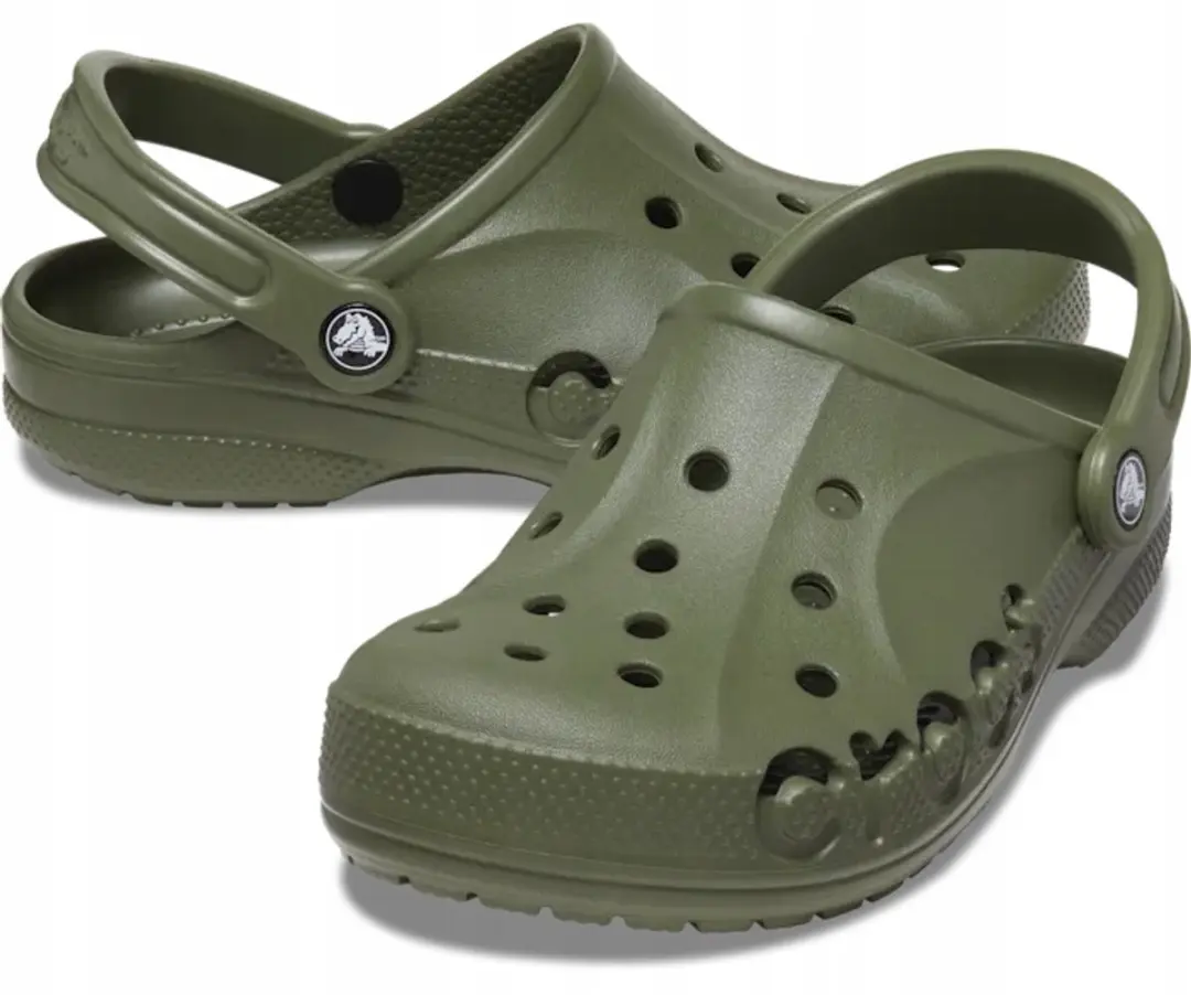 Crocs Baya Dames Klompen Army Green 37-38