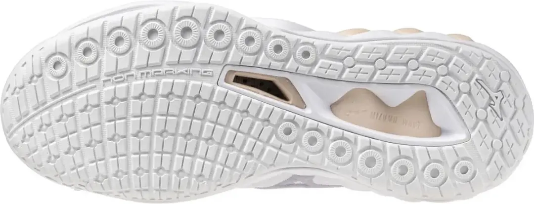 Mizuno Wave Luminous Indoorschoenen Dames 37 - Wit - afbeelding 6 van 6