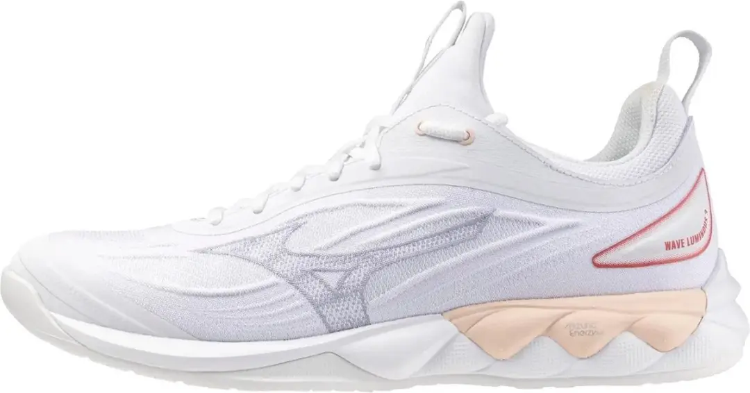 Mizuno Wave Luminous Indoorschoenen Dames 37 - Wit