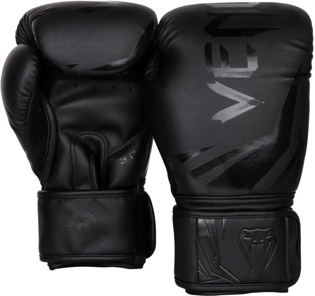 Venum Challenger 3.0 Kickbokshandschoenen 16 oz - Zwart
