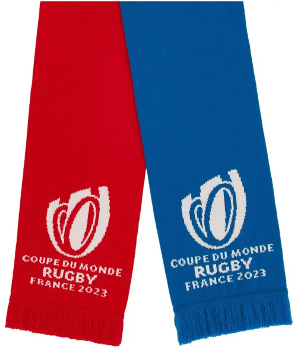 Macron Rugby WK 2023 Sjaal France - Blauw