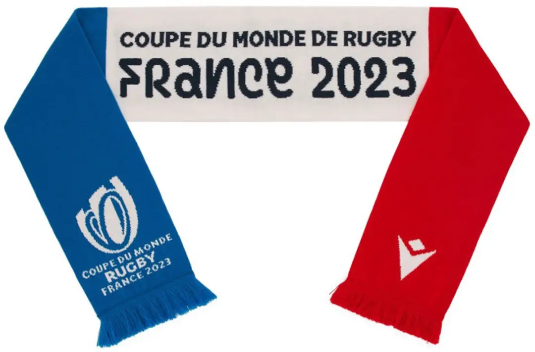Macron Rugby WK 2023 Sjaal France - Blauw