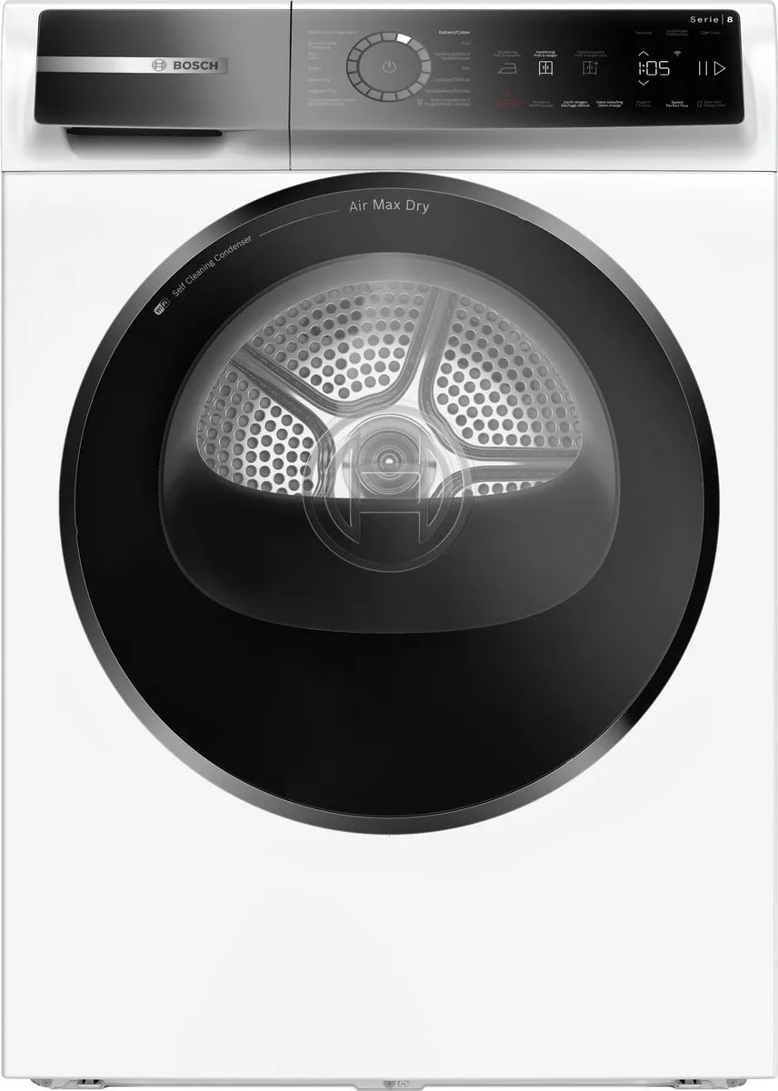 Bosch WRB247D0FG Serie 8 Warmtepompdroger 9kg