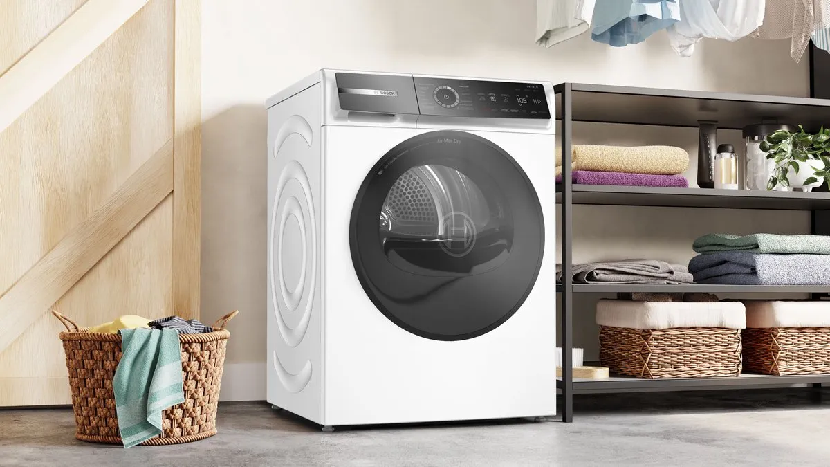 Bosch WRB247D0FG Serie 8 Warmtepompdroger 9kg - Wit