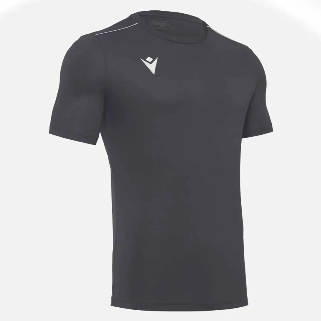 Macron Rigel Hero Shirt Korte Mouw - XL - Antraciet