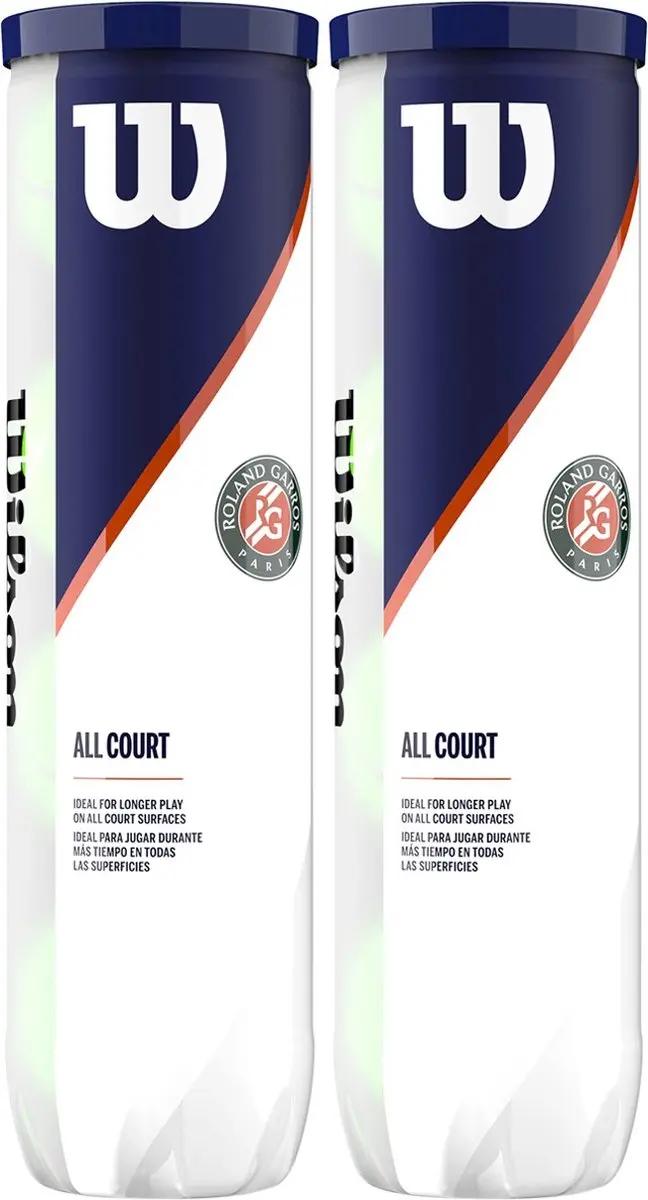 Wilson Roland Garros All Court Tennisballen