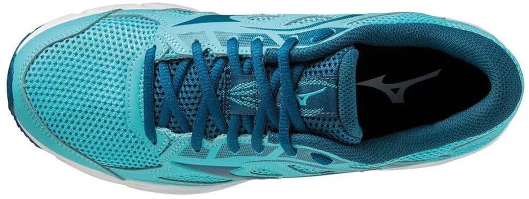 Mizuno Wave Spark 7 Dames Hardloopschoenen 36.5 - Lichtblauw/Dark Blauw