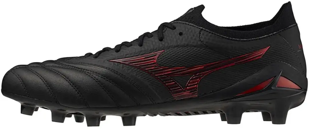 Mizuno Morelia Neo IV Beta FG Voetbalschoenen - Zwart
