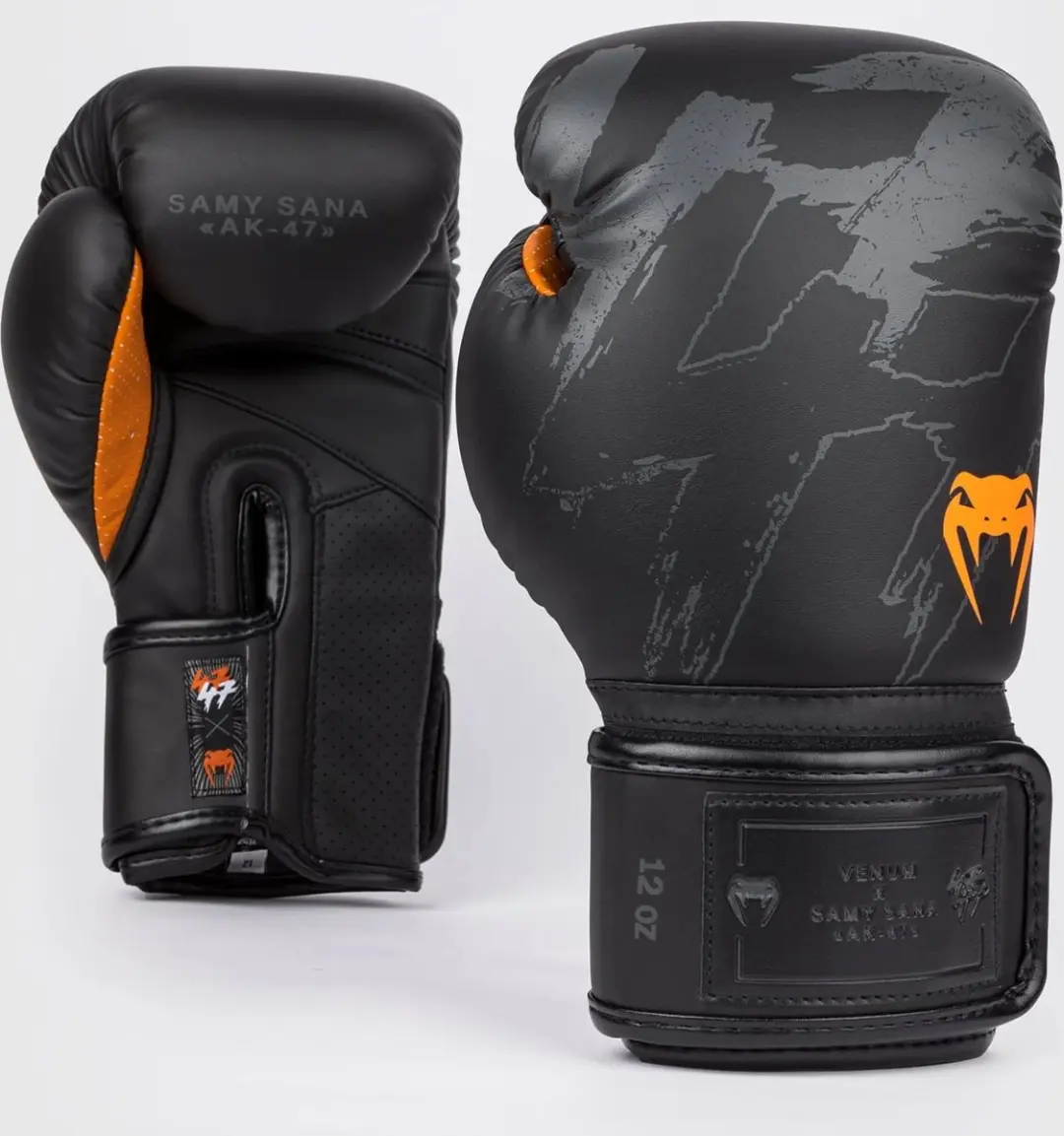 Venum Bokshandschoenen S47 16oz - Black/Orange