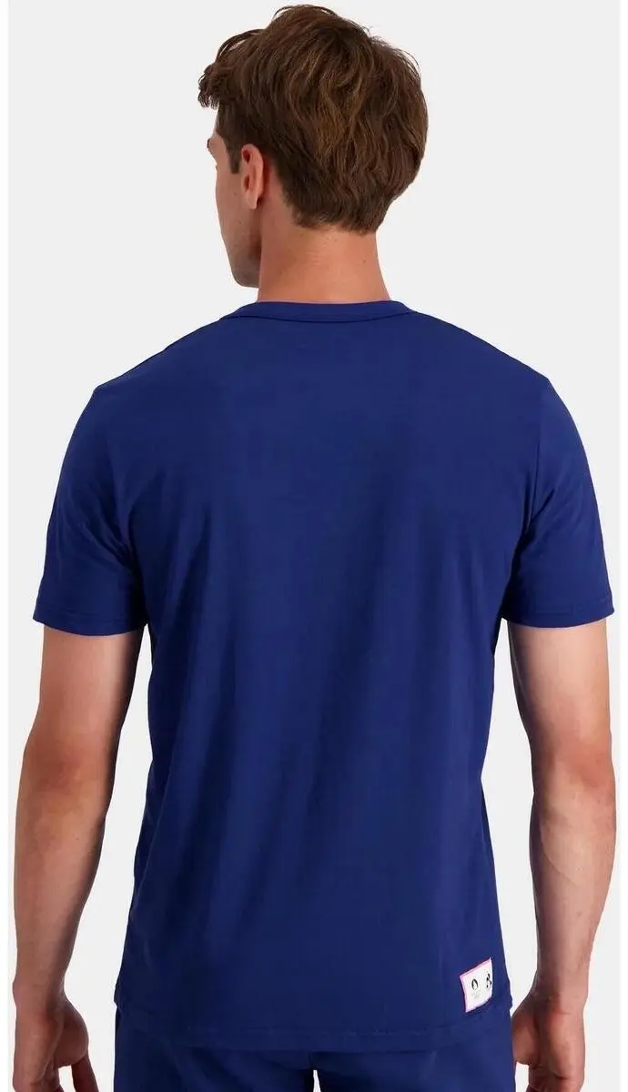 Le Coq Sportif Graphic Paris 2024 T-shirt - Nachtblauw S