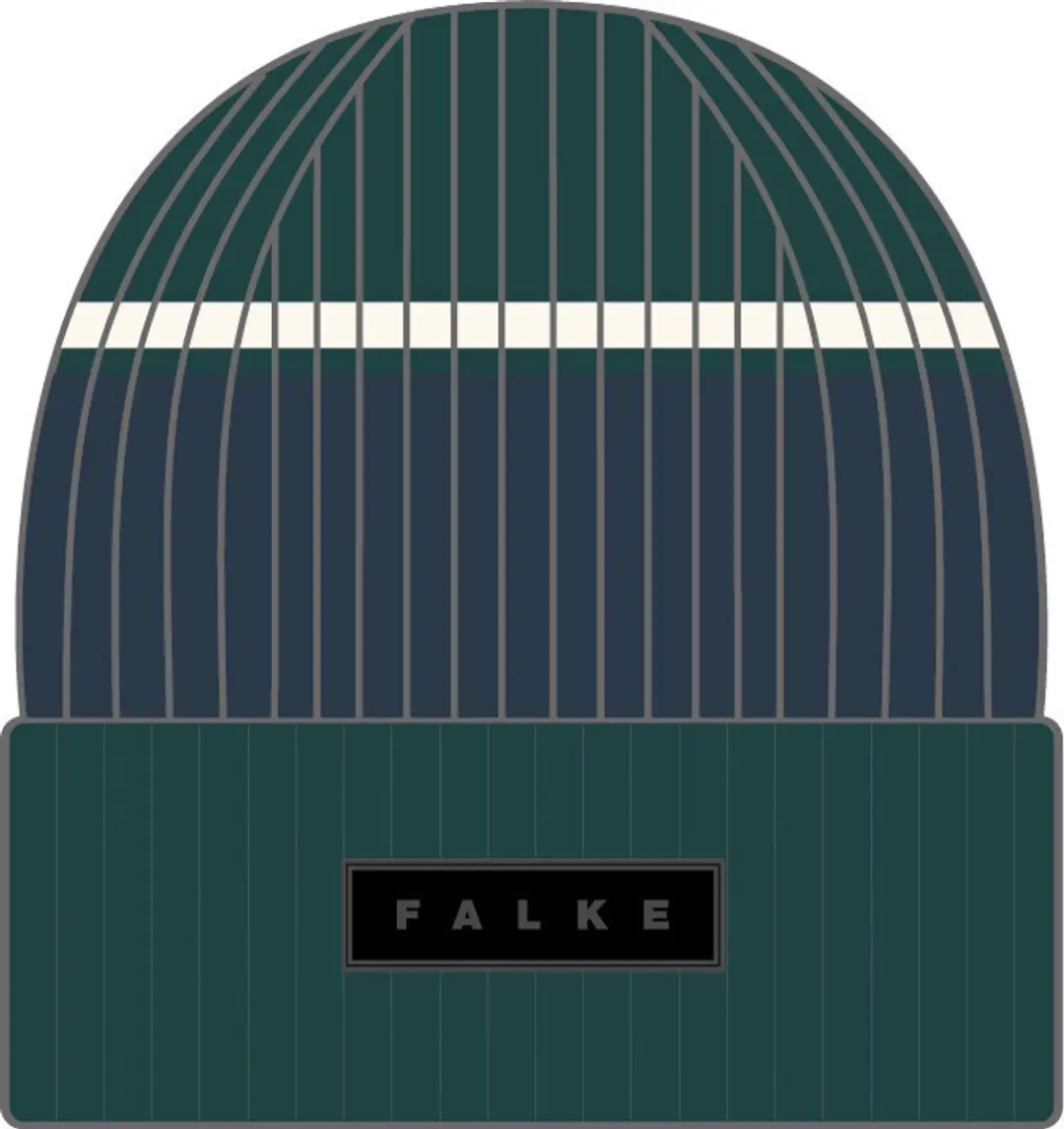 Falke Skiing Sneldrogende Warme Wollen Muts - Groen