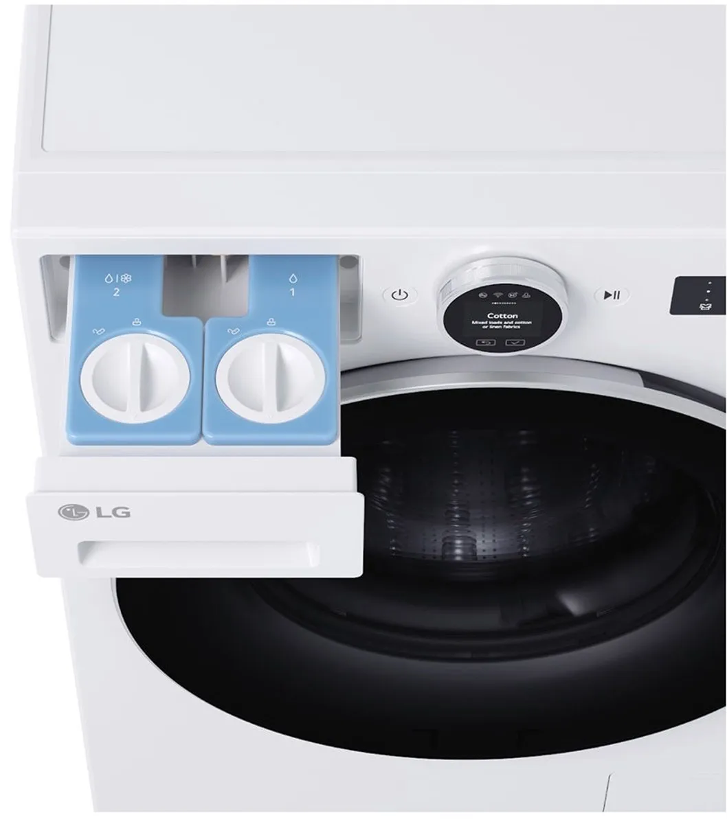 LG F4WX801Y Wasmachine - 11 kg 1350 RPM Wit